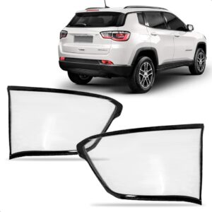 Par Lente Lanterna Traseira Compass Trailhawk 17 A 2021 Mala Cristal