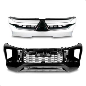 Kit Envolvente C/ Grade Cromada L200 Triton 2021 A 2024