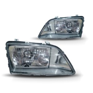 Par Farol Vidro Lente Lisa S/auxiliar Omega 1992 A 1998