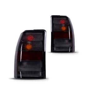 Par Lanterna Traseira Omega 1992 A 1998 Fume