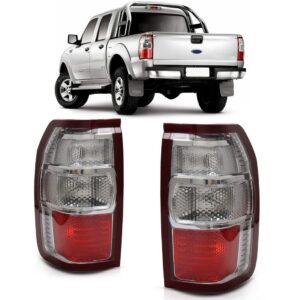 Par Sinaleira Traseira Cristal Ranger 2010 A 2012