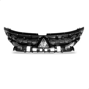 Kit Grade Central + 04 Molduras L200 Triton 2021 A 2024 Cromado