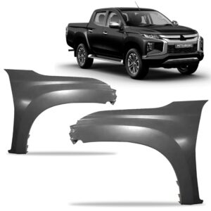 Par Paralama Sem Furo L200 Triton 2021 2022