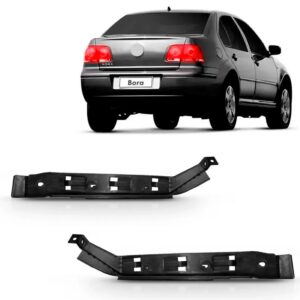 Par Suporte Guia Parachoque Traseiro Bora 2008 A 2010