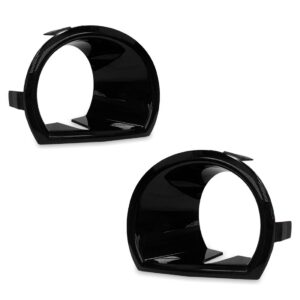 Par Aro Milha Do Parachoque Dianteiro S10 C/ Furo 17 A 2019 Preto