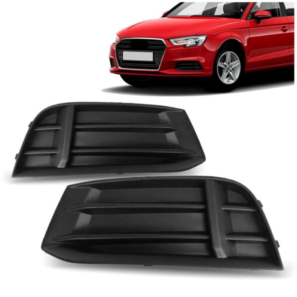 Par Moldura Milha A3 2017 2018 2019 Sem Furo Preto