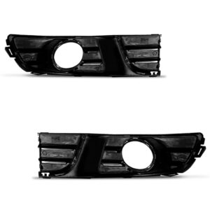 Par Moldura Milha C/ Furo Sem Friso Polo 2012 2013 2014 Preto