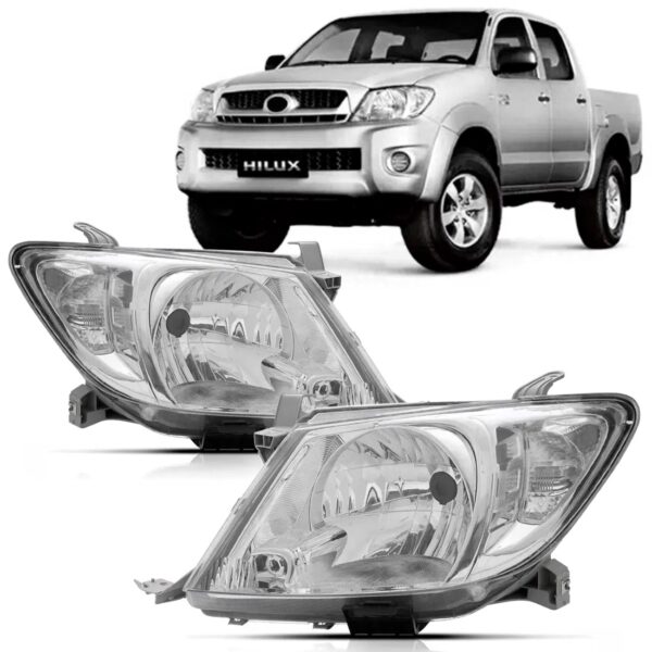 Par Farol Cristal Hilux 2008 2009 2010 2011