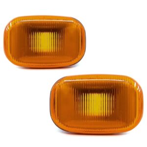 Par Sinaleira Lateral Paralama Ambar Hilux 2005 A 2015