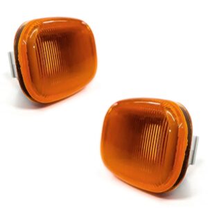 Par Sinaleira Lateral Paralama Ambar Hilux 2005 A 2015