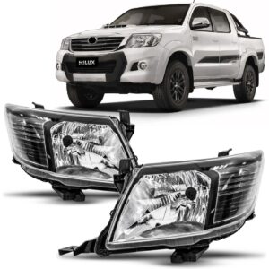 Par Farol Manual Hilux Pick-up Fume 2012 A 2015