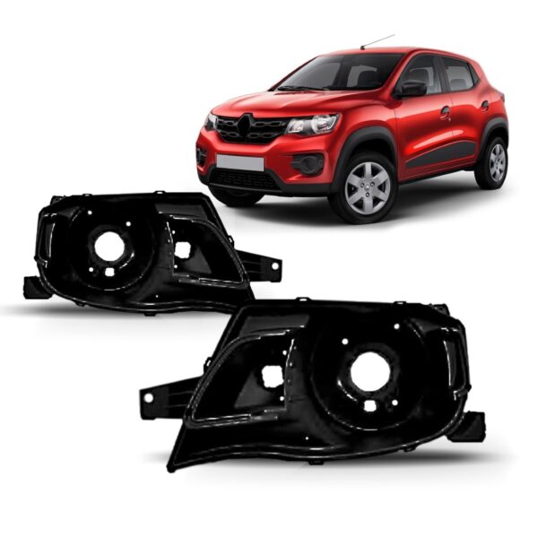 Par Carcaça Farol Kwid 2017 2018 2019 2020 2021