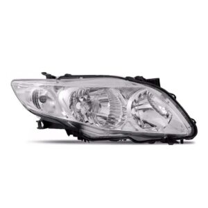 Par Farol Cromado Corolla 2009 A 2011