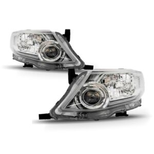 Par Farol Cromado Hilux Sw4 2012 2013 2014 2015 Ambos Lados