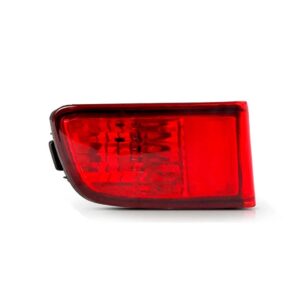 Par Refletor Parachoque Traseiro Prado 2003 A 2009 Vermelho