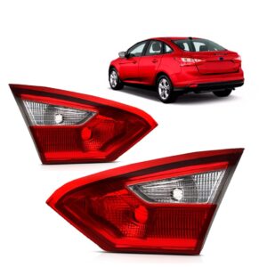 Par Lanterna Porta Mala Traseira Focus Sedan 2014 2015