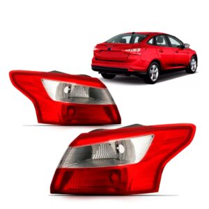 Par Sinaleira Traseira Canto Focus 2014 2015