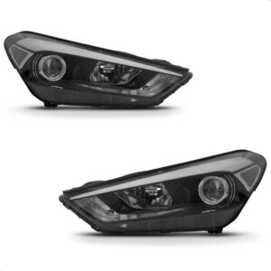 Par Farol Tucson 2017 2018 19 20 21 2022 S/ Led C/ Projetor