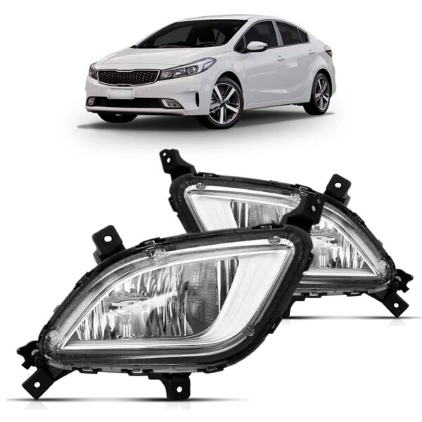 Par Farol Milha Auxiliar Cerato 2017 2018 2019
