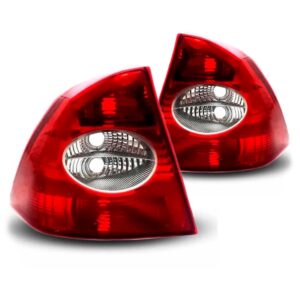 Par Sinaleira Traseira Focus Sedan 2009 2010 2011 2012 2013 Bicolor