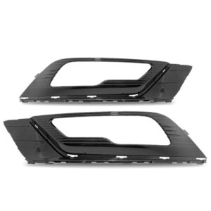 Par Moldura Milha Black Piano Fusion 2017 2018 2019 Preto