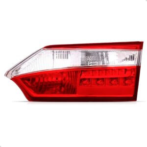 Par Lanterna Traseira Mala Corolla 2014 2015 16 2017 Com Led Vermelho