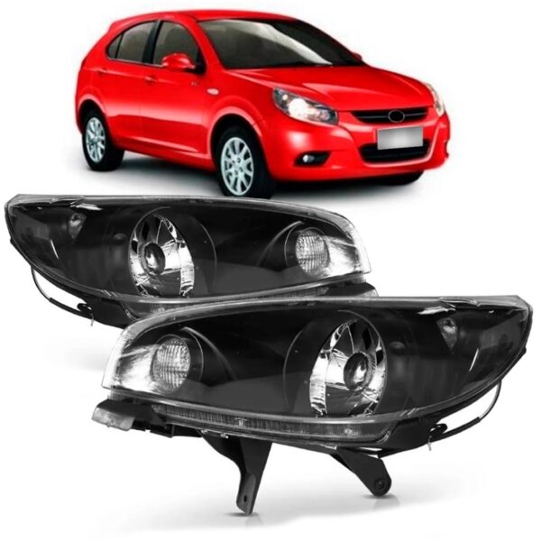 Par Farol Mascara Negra Jac J3 2011 2012 2013