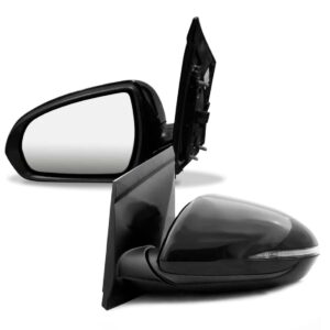 Par Retrovisor Elétrico C/ Pisca Capa Preta Hb20 2020 A 2022