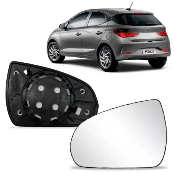 Par Lente Subconjunto Retrovisor Hb20 2020 A 2022