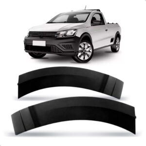 Par Vão Roda Dianteiro Saveiro Cross 2017 A 2022 Preto