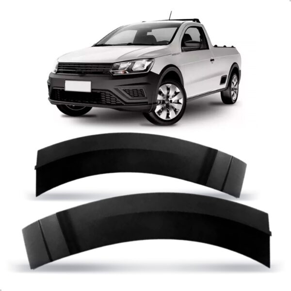 Par Vão Roda Dianteiro Saveiro Cross 2017 A 2022 Preto