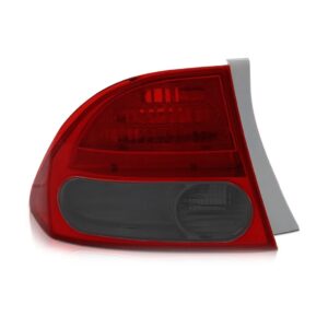 Par Sinaleira Traseira Canto Fume Civic 2007 A 2011