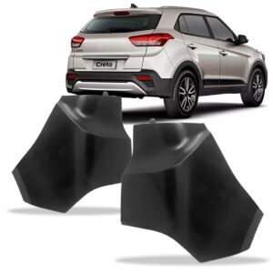 Par Polaina Parachoque Traseiro Creta 2016 A 2019