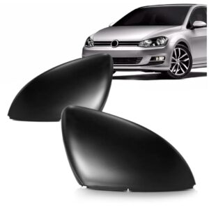 Par Capa De Retrovisor Golf 2014 A 2019 Preto