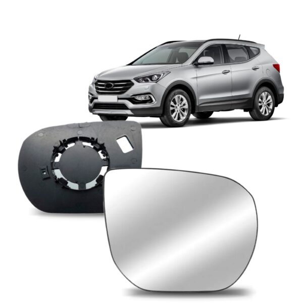 Par Lente Retrovisor Santa Fé 2014 2015 2016 2017 2018 2019