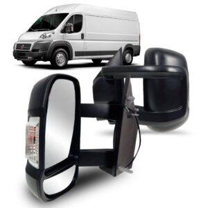 Par Retrovisor Fixo Longo Ducato C/sinaleira 2018 A 2022