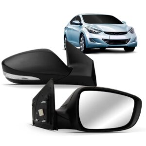 Par Retrovisor Eletrico Retratil Elantra C Sinaleira 11 A 16