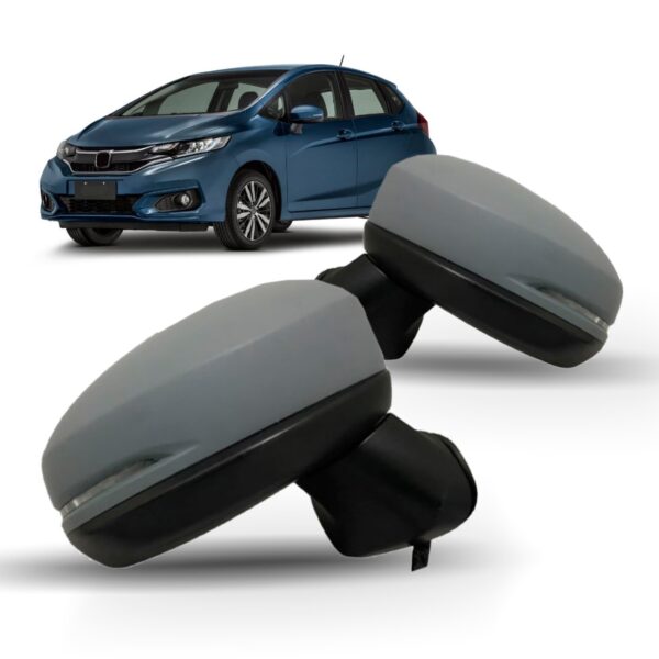 Par Retrovisor Elétrico Fit Wrv C/ Aqueced. Sinaleira 14/21