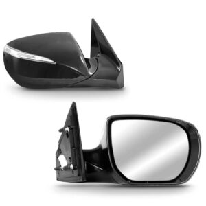 Par Retrovisor Elétrico C Aquecedor Sinaleira Santa Fe 14/19