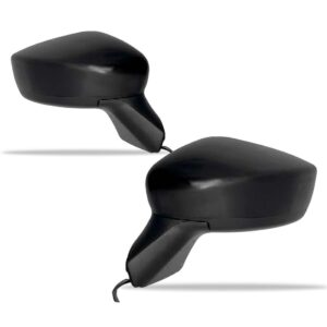 Par Retrovisor Elétrico Versa 2020 A 2022 C/ Capa Preta