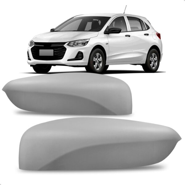 Par Capa Retrovisor Onix 2020 2021 2022 Primer
