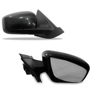 Par Retrovisor Elétrico C/ Capa Preta Kwid 2017 A 2023