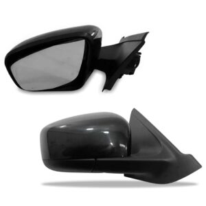 Par Retrovisor Elétrico C/ Capa Preta Kwid 2017 A 2023