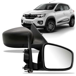 Par Retrovisor C/ Controle Capa Texturizada Kwid 2017 A 2023