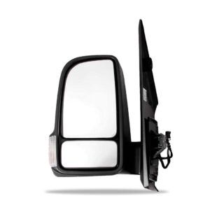 Par Retrovisor C/ Pisca Capa Texturizada Sprinter 20 A 22