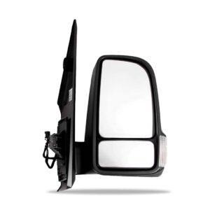 Par Retrovisor C/ Pisca Capa Texturizada Sprinter 20 A 22
