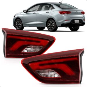 Par Sinaleira Traseira Onix 2020 A 2023 Sedan Mala Com Led