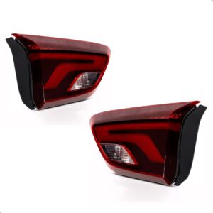 Par Sinaleira Traseira Onix 2020 A 2023 Sedan Mala Com Led