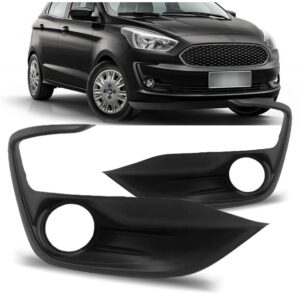 Par Moldura Milha Ka 2019 2020 2021 2022 Com Furo Preto