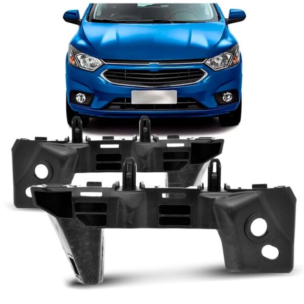 Par Suporte Guia Parachoque Dianteiro Onix 2020 2021 2022